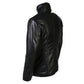 Men's Tiberius Premium Lambskin Leather Coat with Fur