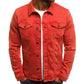 Mens Casual Dual Pocket Jacket