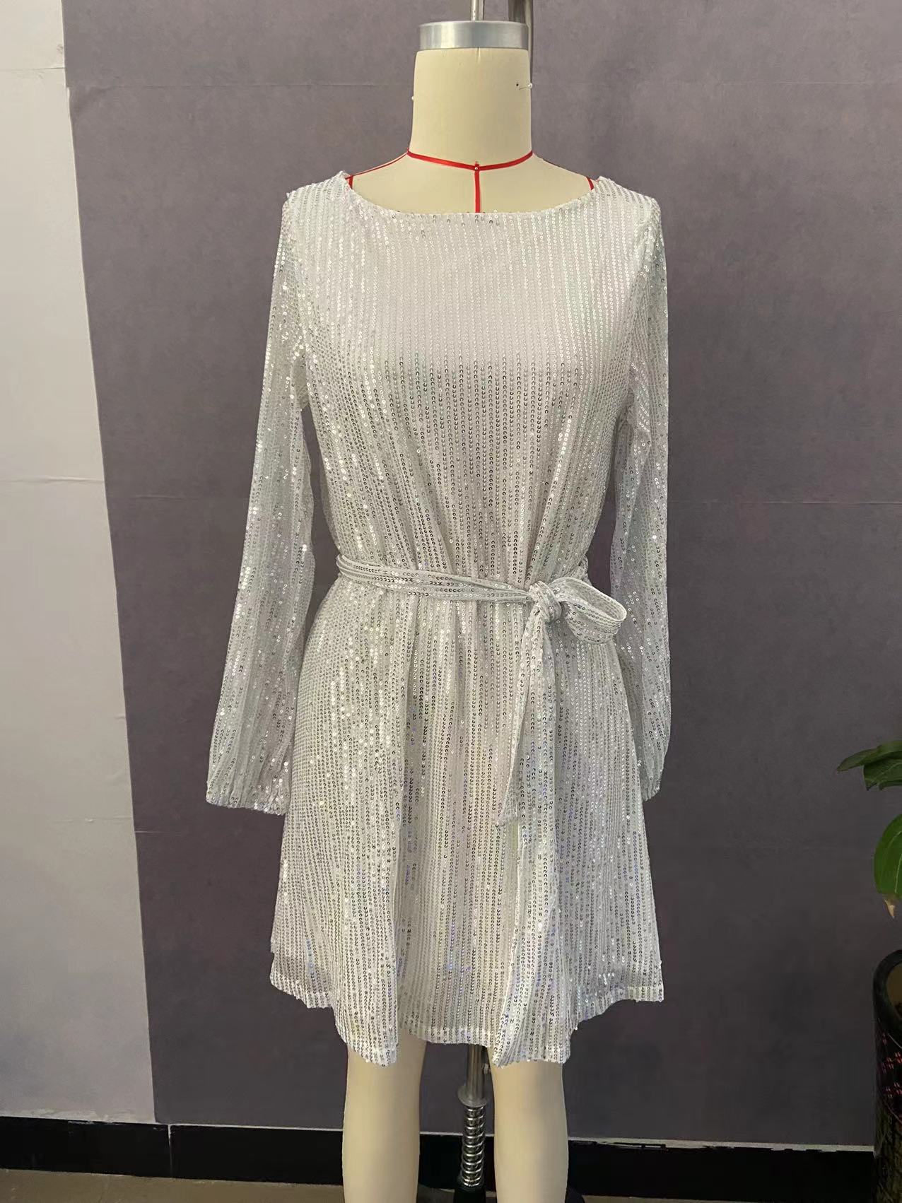 Sequin Beaded Dress