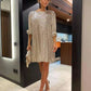 Sequin Beaded Dress