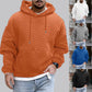 Men's Plus Size Casual Pullover Hood Sweater