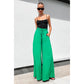 Women's Casual Elastic Waist Wide-Leg Pants