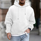 Men's Plus Size Casual Pullover Hood Sweater