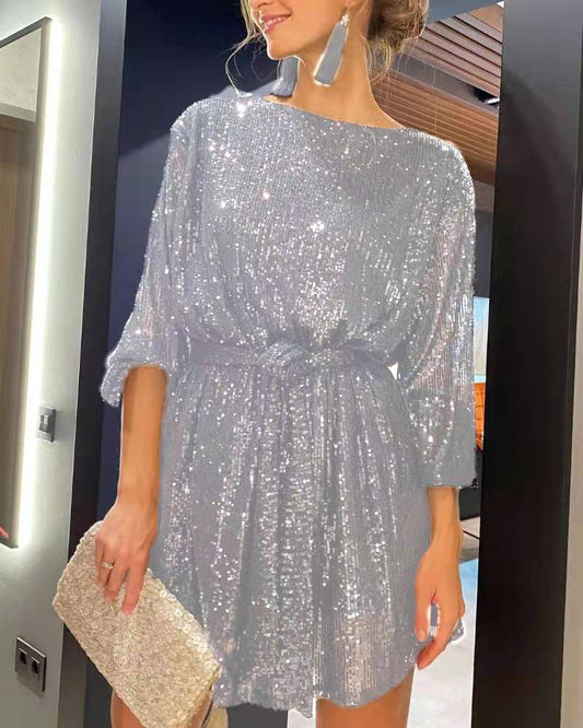 Sequin Beaded Dress