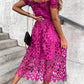 Women's Sexy Off-Shoulder Lace Loose Fit Dress