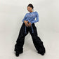 Women's High Waist Loose Sports Casual Pants