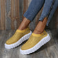 2022 Bling Bling Female Mesh Platform Vulcanized Shoes