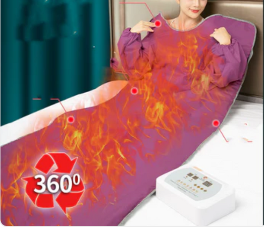 Home Spa Far-infrared Sauna Acid Detox Dehumidification Skin Purifying Blanket