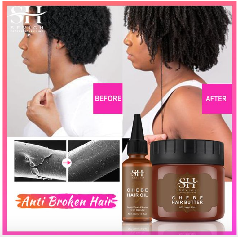 African Fast Growth Traction Alopecia Chebe Hair Mask