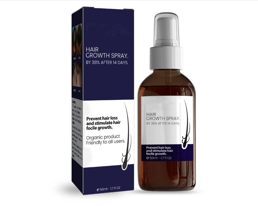 Hair Growth Spray Moisturizes Damaged Hair