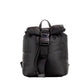Versace Jeans Couture Small Black Puffy Nylon Safety Buckle Backpack