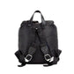 Versace Jeans Couture Small Black Puffy Nylon Safety Buckle Backpack
