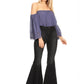 Bell Bottom High Waist Denim Jeans