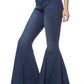 Bell Bottom High Waist Denim Jeans