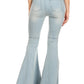Bell Bottom High Waist Denim Jeans