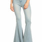 Bell Bottom High Waist Denim Jeans