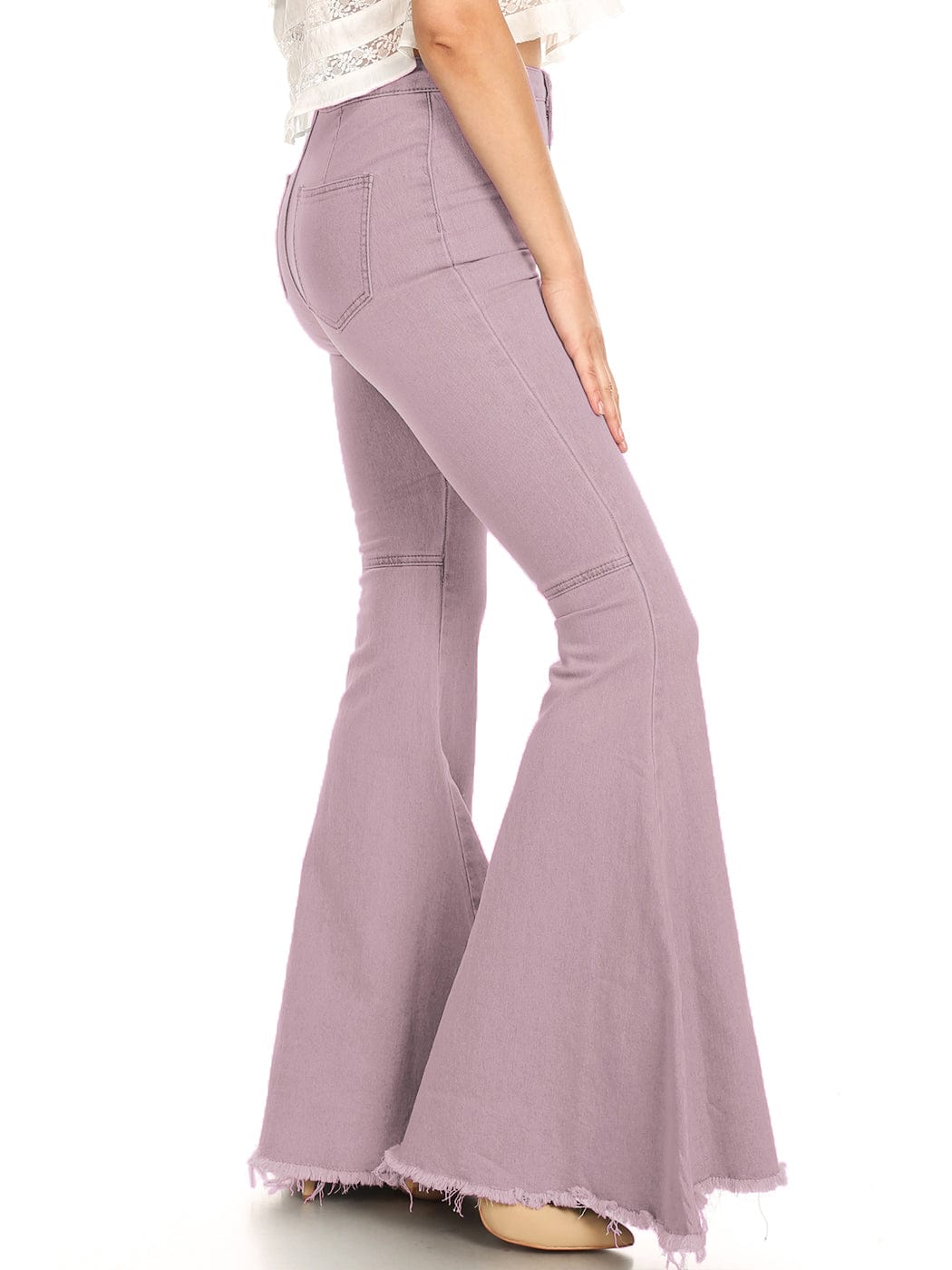 Bell Bottom High Waist Denim Jeans