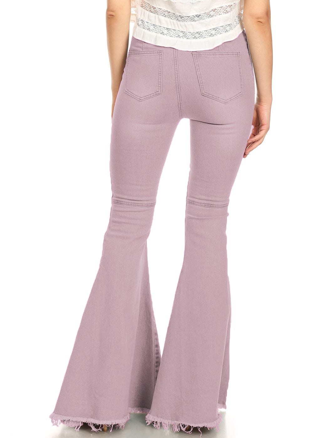 Bell Bottom High Waist Denim Jeans