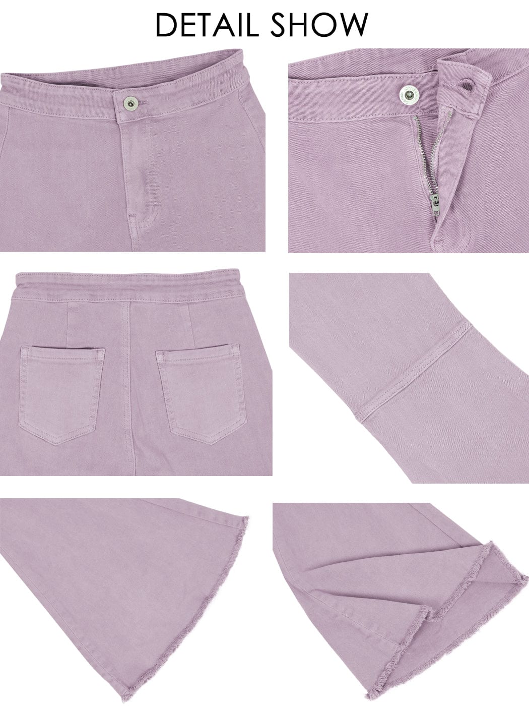 Bell Bottom High Waist Denim Jeans
