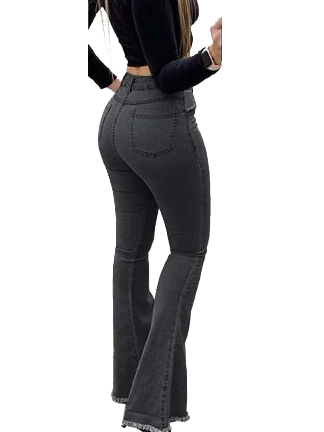 Bell Bottom High Waist Denim Jeans