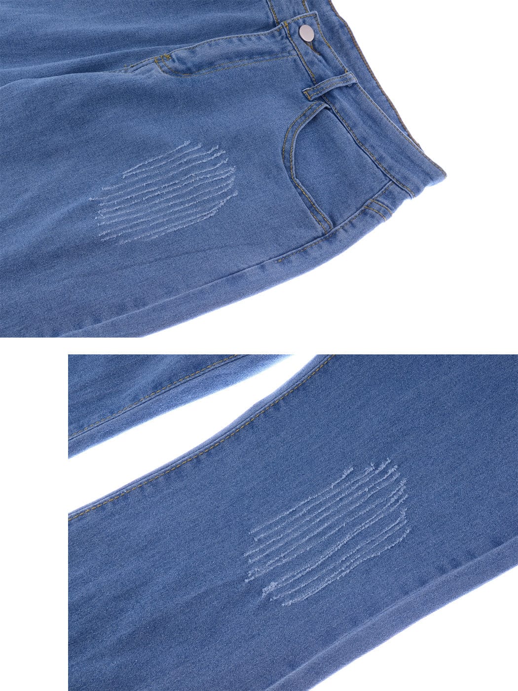 Bell Bottom High Waist Denim Jeans