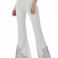 Bell Bottom High Waist Denim Jeans