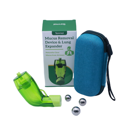 Expectoration Device Improves Lung Function And Removes Bronchial Mucus