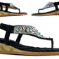 Multigem Slingback Black