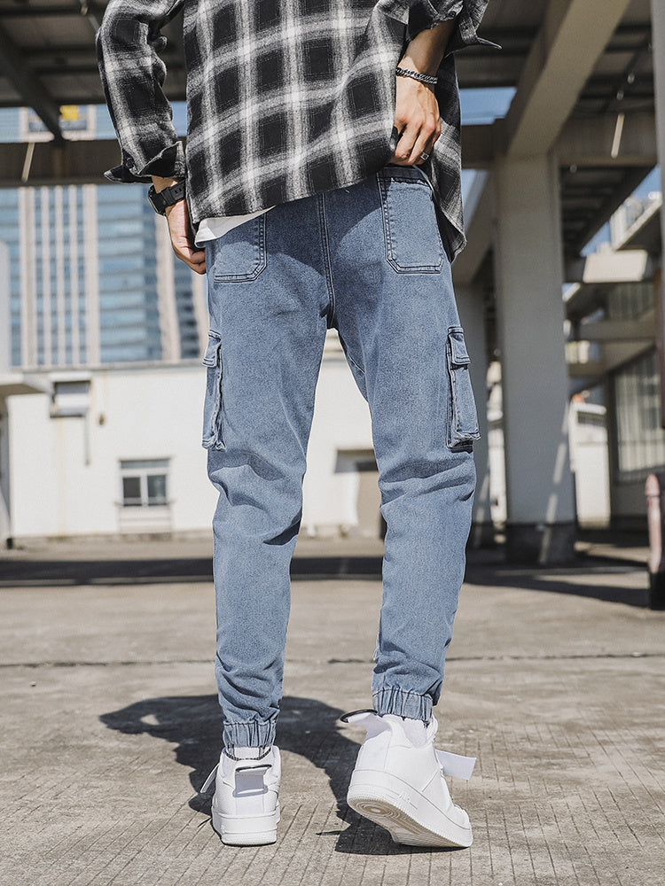Men's Loose Retro Casual Cargo Pants