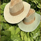 Unisex Braided Straw Cowboy Hat