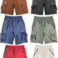 Satin Cargo Shorts
