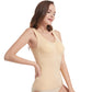 Women's Abdomen Sculpting Double Layer Tank Top With Built-in Bra