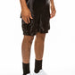 Satin Cargo Shorts