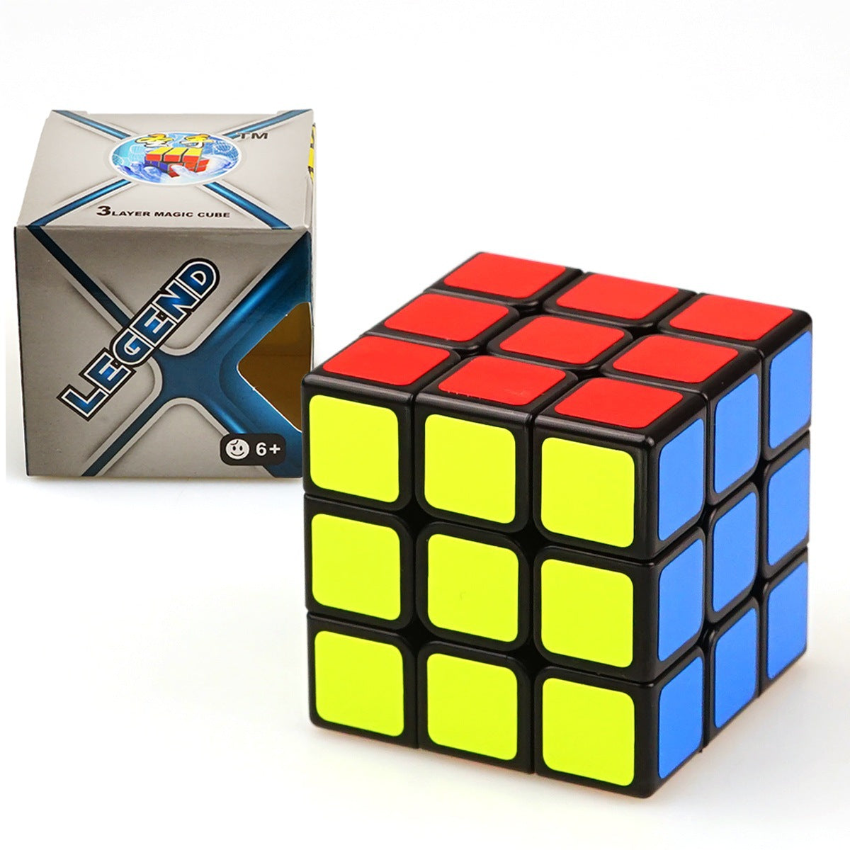 Speed Twist 3 Level Three Level Rubik's Cube Puzzle Stress Relief Device