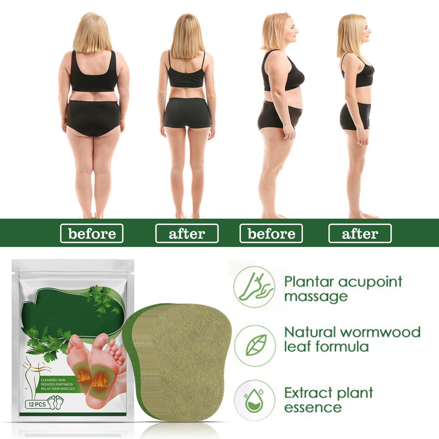 Promote Blood Circulation Foot Patch to Relieve Body Stress