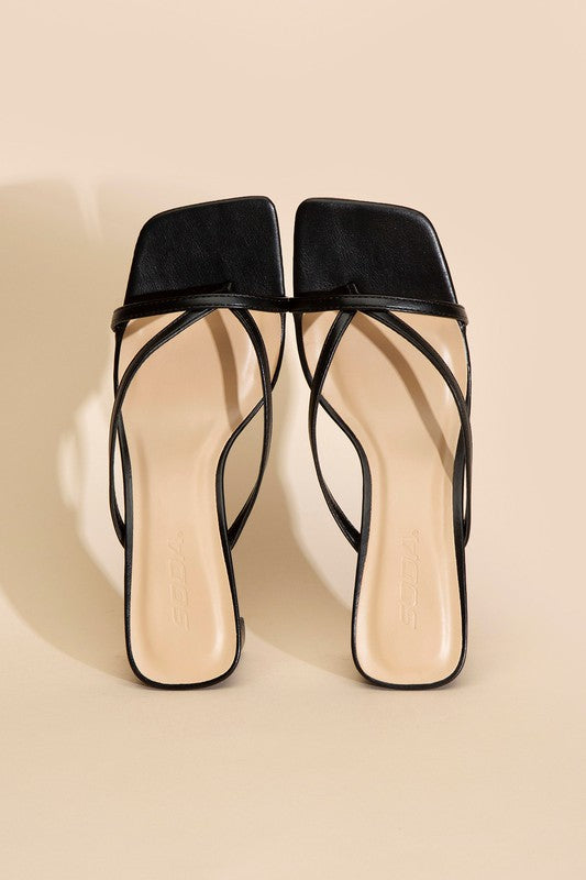 Women's GADGET-S THONG MULE HEELS