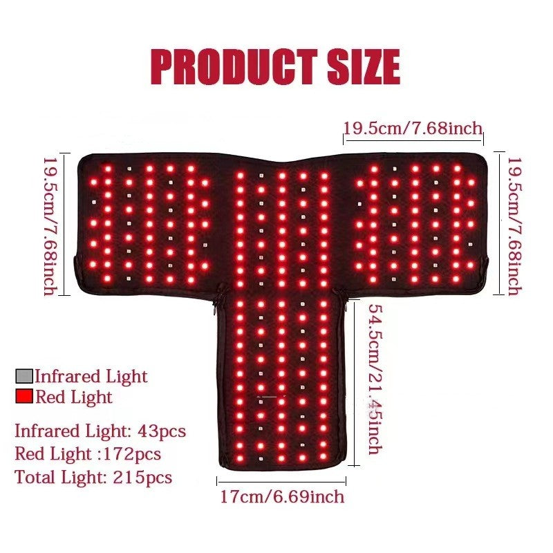 Red Light Hair Follicle Regrowth Stimulation Physiotherapy Canvas Helmet