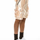 Satin Cargo Shorts