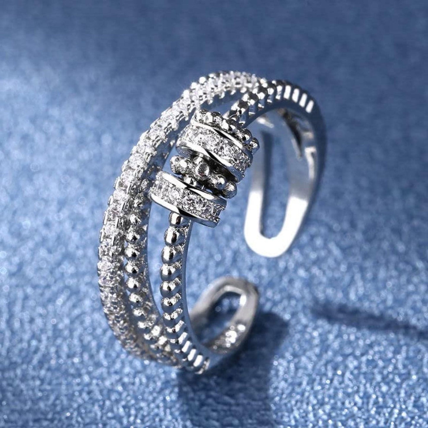 Pressure Relief Transfer Rotating Bead Copper Ring
