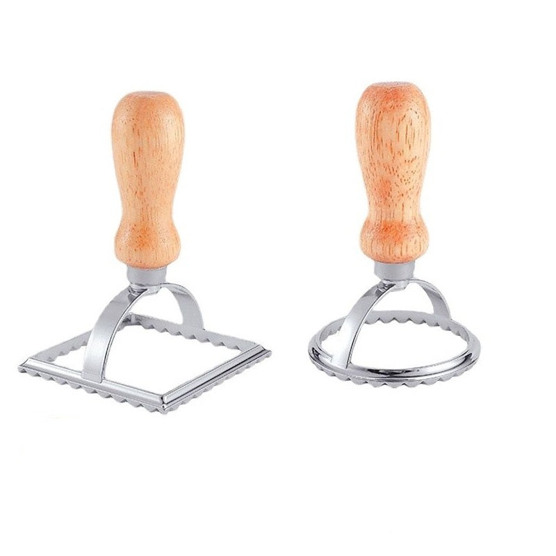 Dumpling Square Circle Stamp Makes Ravioli, Won Tons, Small Deserts and More...