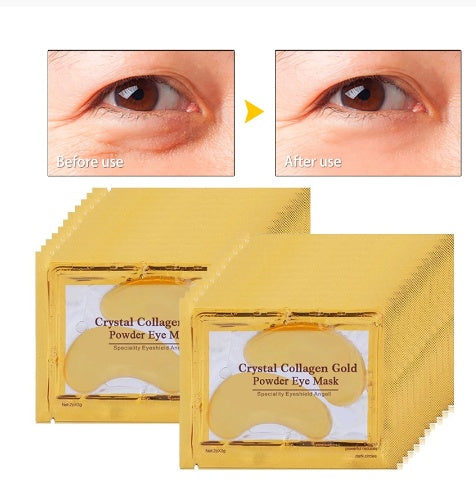 Beauty Gold Crystal Collagen Patches For Eye Anti-Aging Acne Eye Mask Skin Care