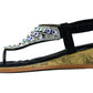 Multigem Slingback Black