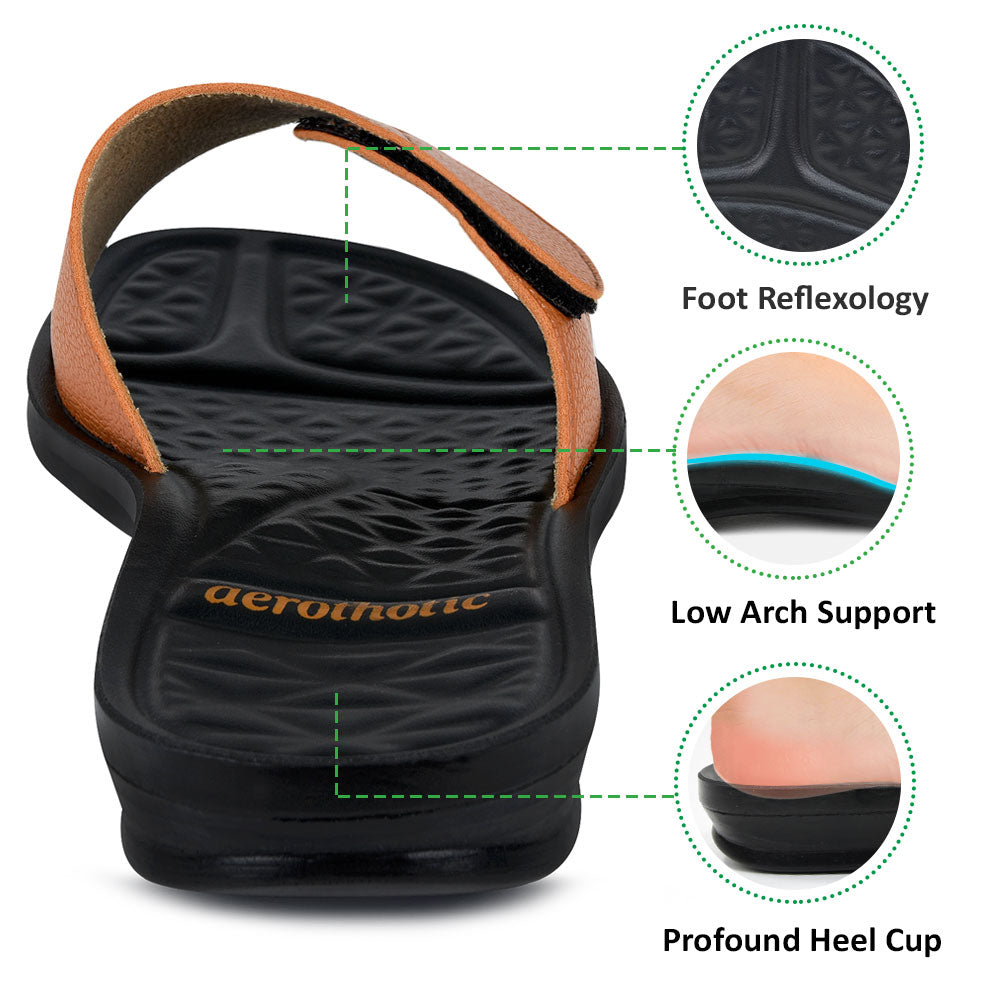 Aerothotic Whirl Women's Comfortable Lightweight Slide Sandals