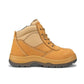 Men's RockRooster Tan 6 Inch Zip-sided Steel Toecap Leather Work Boots AK050