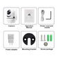 Baby Monitor With Camera And Audio IP Wireless 3D Tracking Mini Camera 2MP HD 1080P