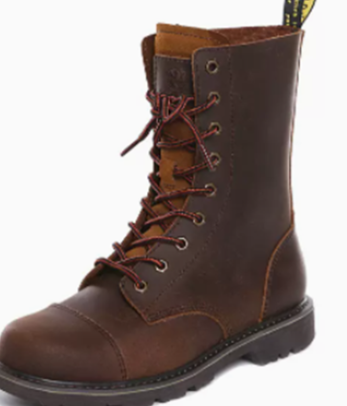Men's Outdoor Motorcycle Riding High Barrel Boots