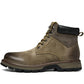 Men's Leather High Top British Boots