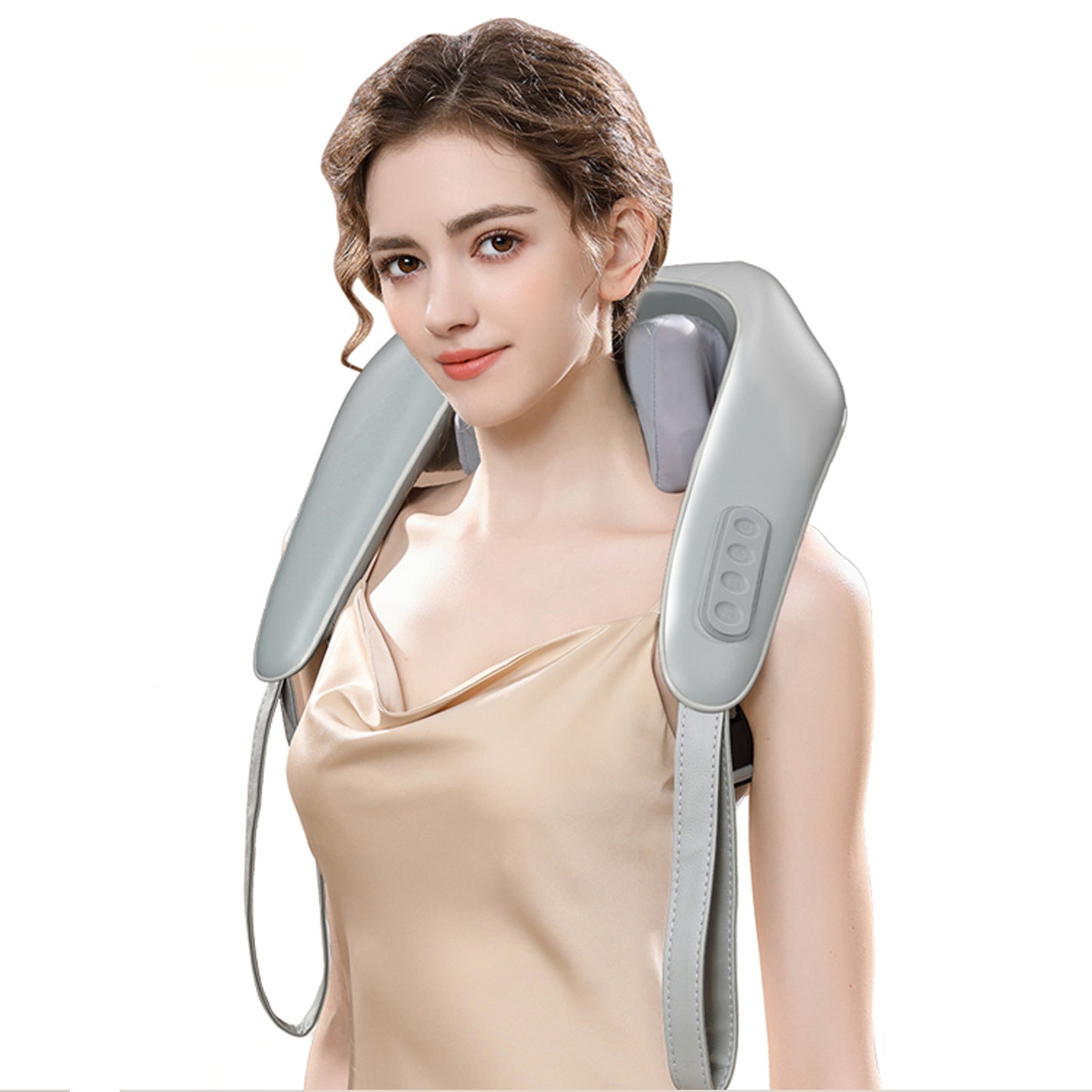 Professional Personal Masseur Neck Massage Device Warm Health Shoulder Pain Relief and Deep Tissue Electric Kneading Massage