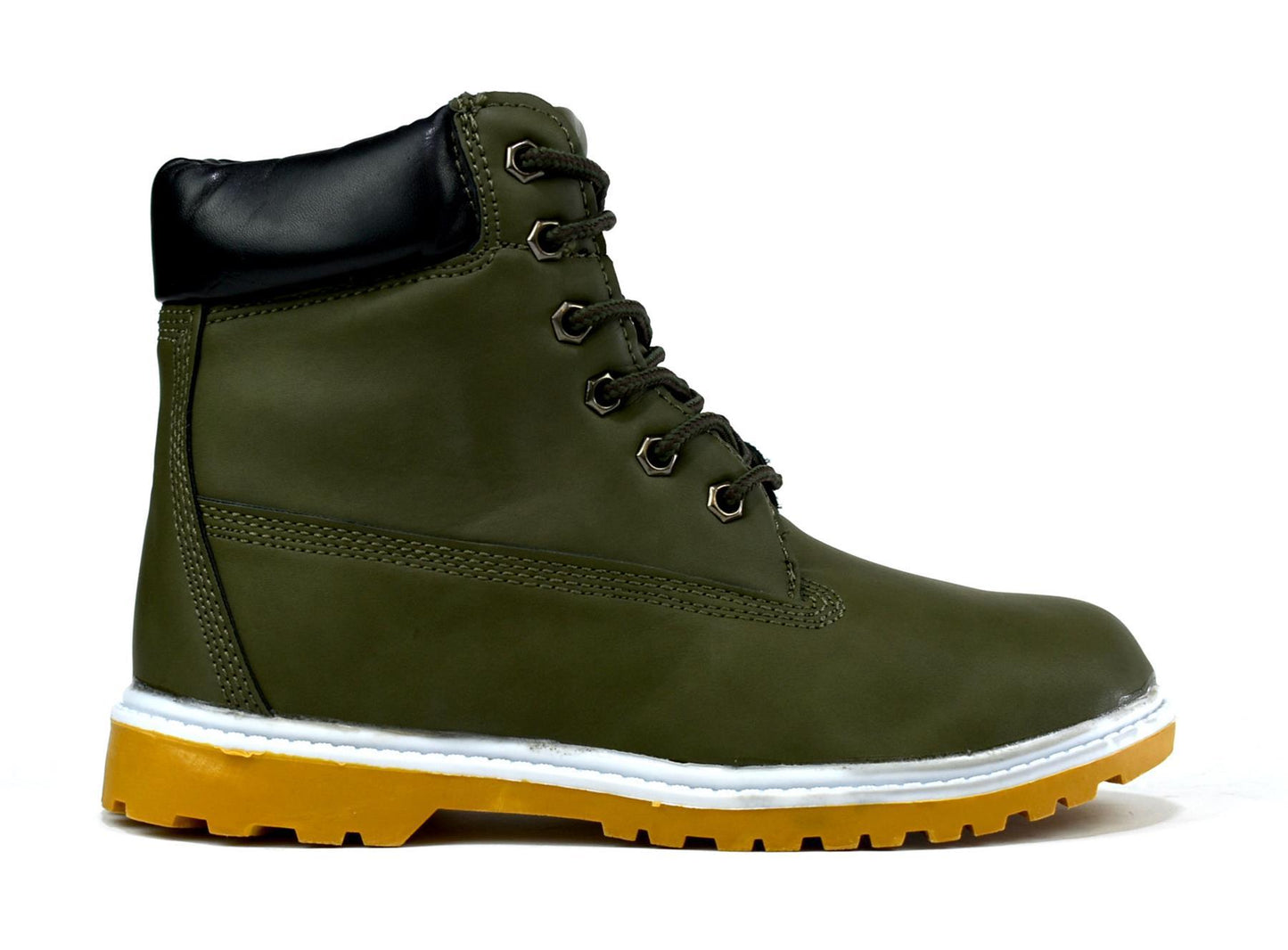Boys's Builder's Boot Olive