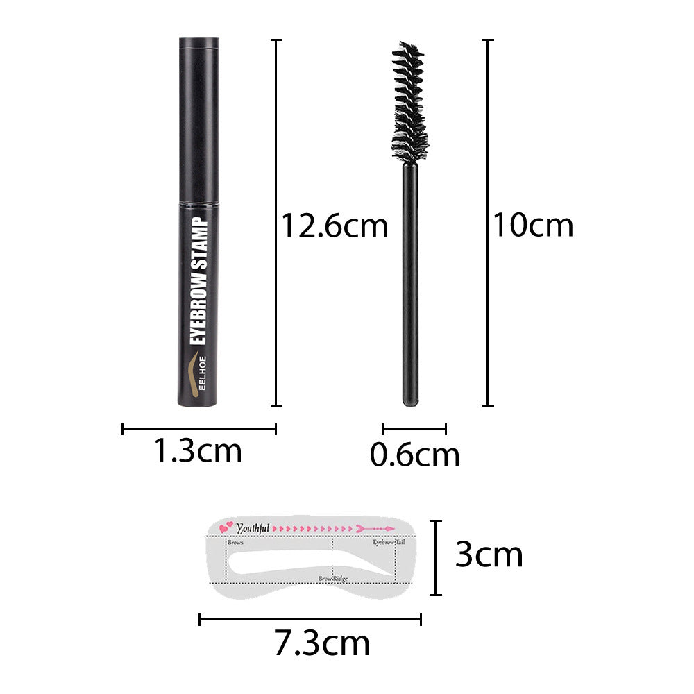Easy Eyebrow Card Trimming Eyebrow Powder